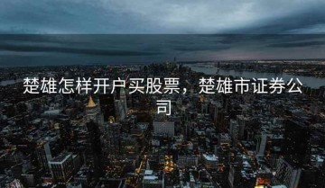 楚雄怎样开户买股票，楚雄市证券公司