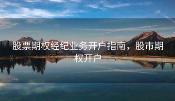 股票期权经纪业务开户指南，股市期权开户