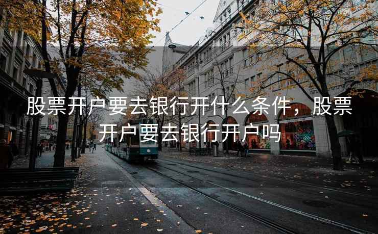 股票开户要去银行开什么条件，股票开户要去银行开户吗