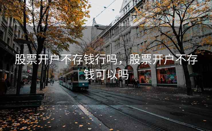 股票开户不存钱行吗，股票开户不存钱可以吗