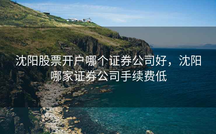 沈阳股票开户哪个证券公司好，沈阳哪家证券公司手续费低